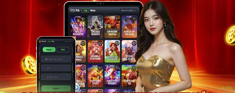 App k456 para Android e iOS - download grátis
